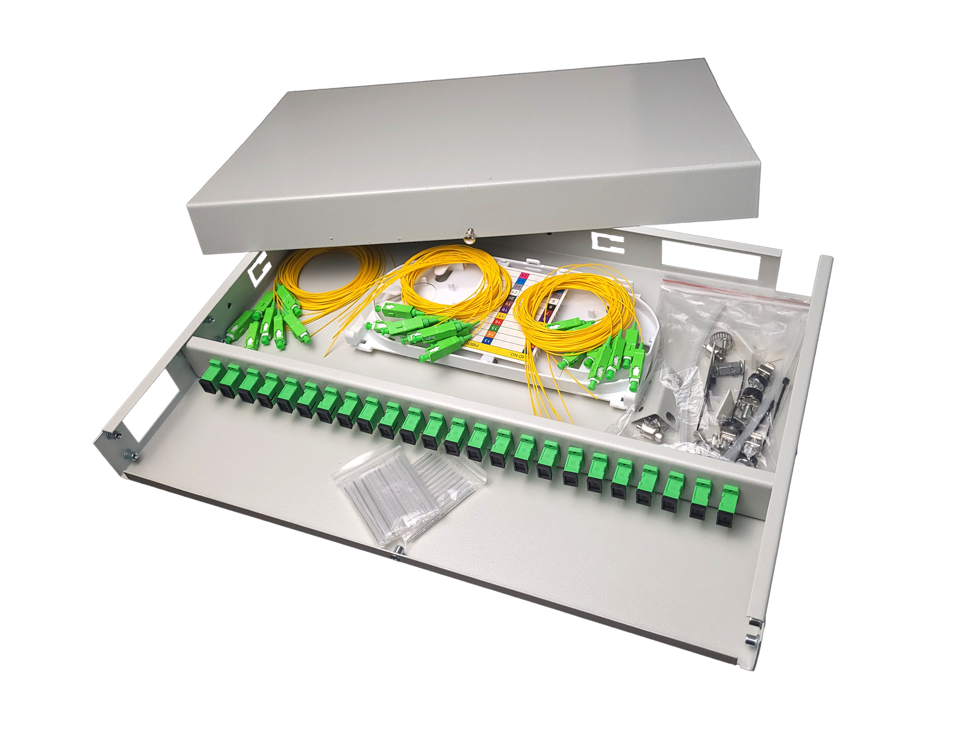 Оптический кросс OK-FDF-1U-24SC